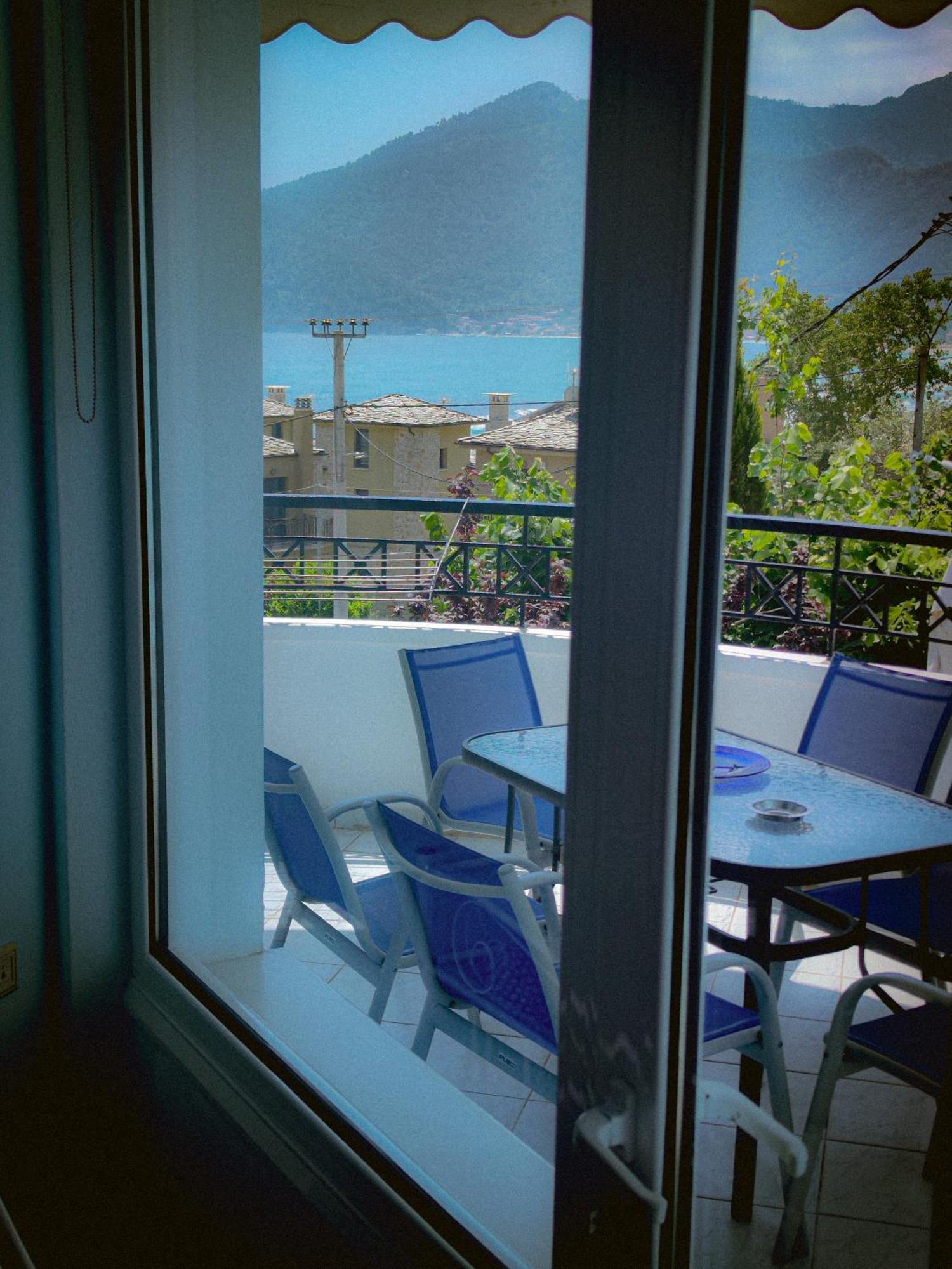 Ellinas Hotel Chrysi Ammoudia Exterior foto