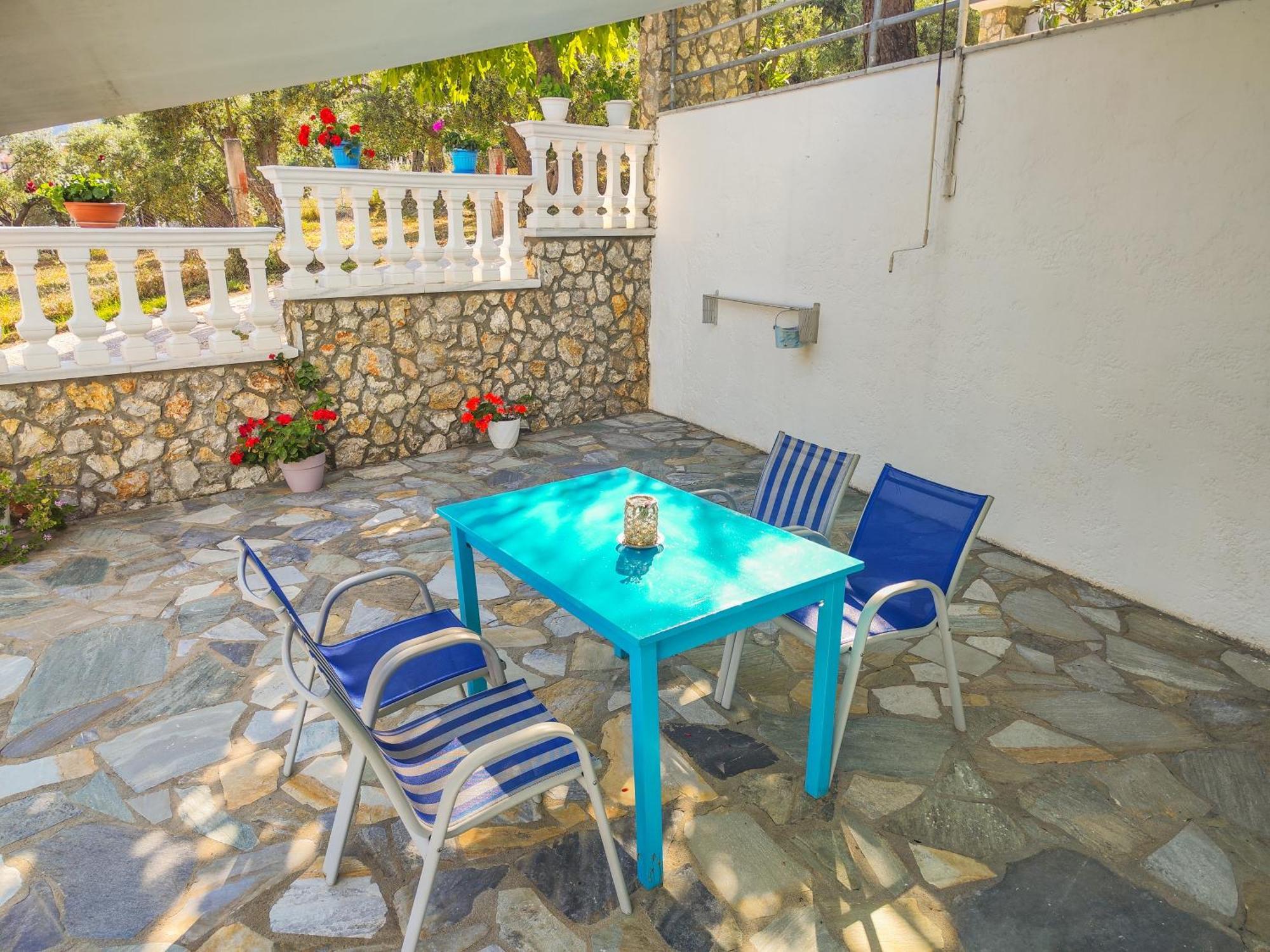 Ellinas Hotel Chrysi Ammoudia Exterior foto